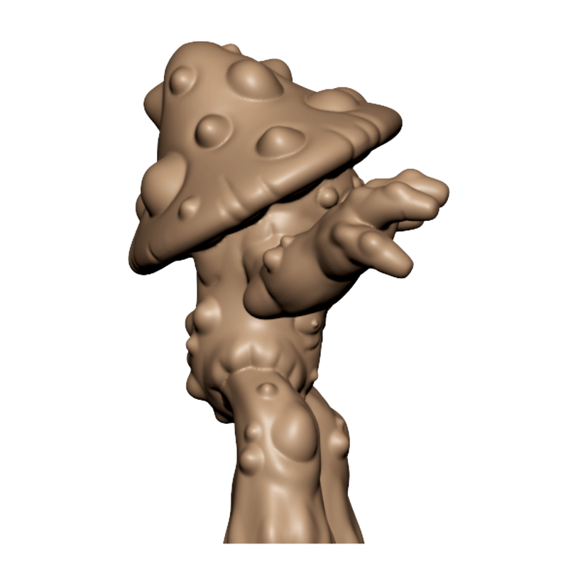 Dark Fantasy Fungus Folk Tabletop Miniatures 32mm Two STL Pack - Only-Games