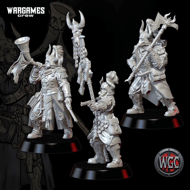Gilded Linebreakers Command x3 (Troopers)