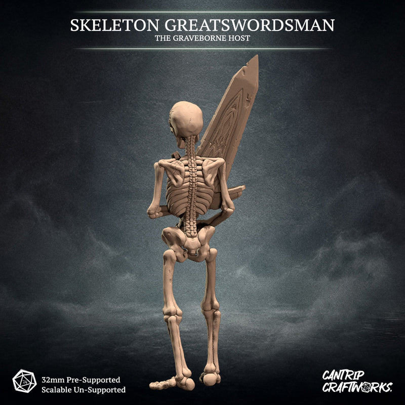 Skeleton Greatswordsman, The Graveborne Host