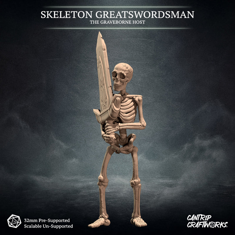 Skeleton Greatswordsman, The Graveborne Host