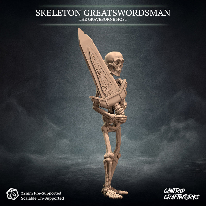 Skeleton Greatswordsman, The Graveborne Host