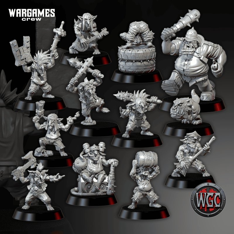 Orck Goblin Rock Fans Horde - Only-Games