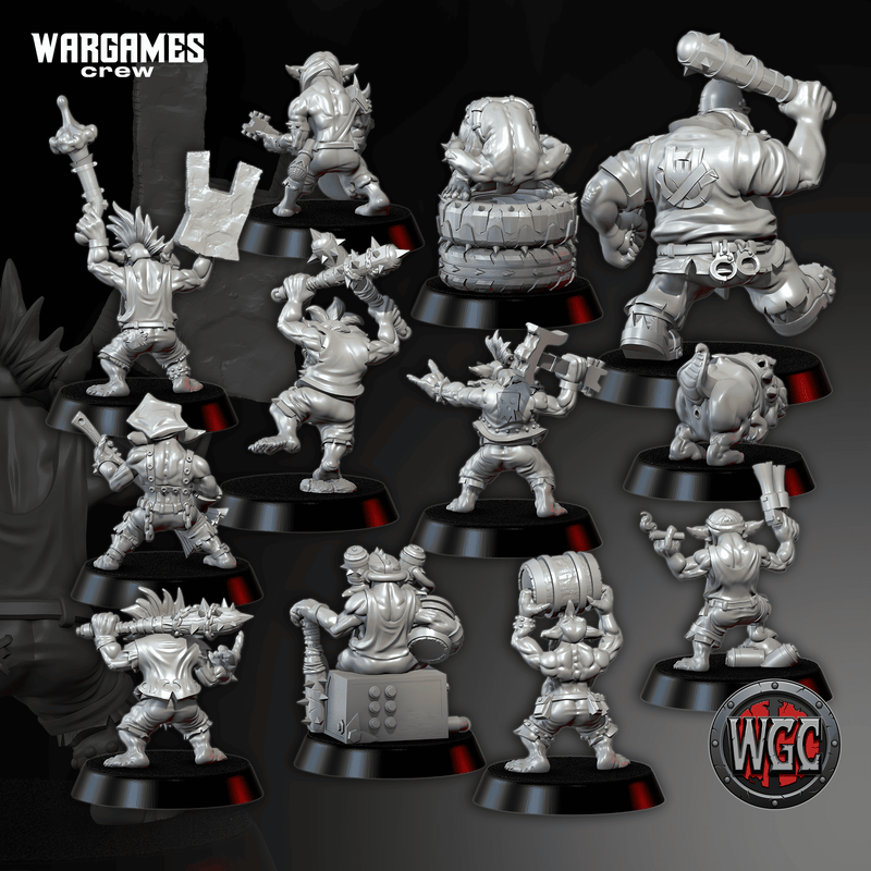 Orck Goblin Rock Fans Horde - Only-Games