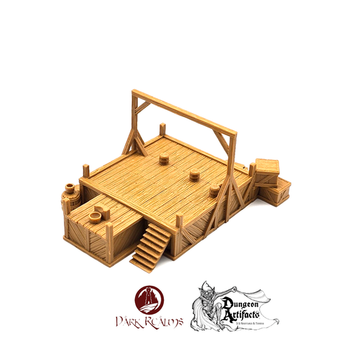 Gallows - Castle Argent - Dark Realms Terrain Wargaming D&D DnD - Only-Games