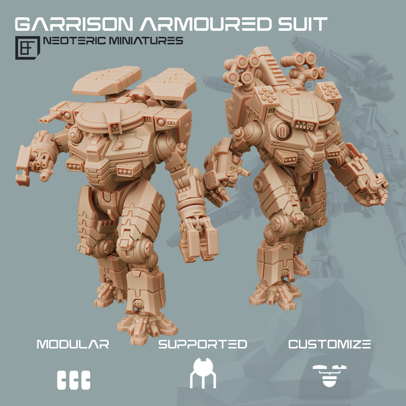 New Expansion | Garrison Armoured Suit and logistics team - Only-Games