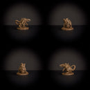 Trio of Giant Rats