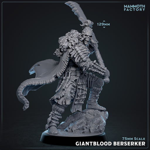 Giantblood Berserker Leader 75mm Scale - Only-Games
