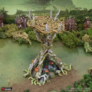 Gloamwood Tower - The Gloaming Swamps - Printable Scenery Terrain Wargaming D&D DnD 10mm 15mm 20mm 25mm 28mm 32mm 40mm 54mm