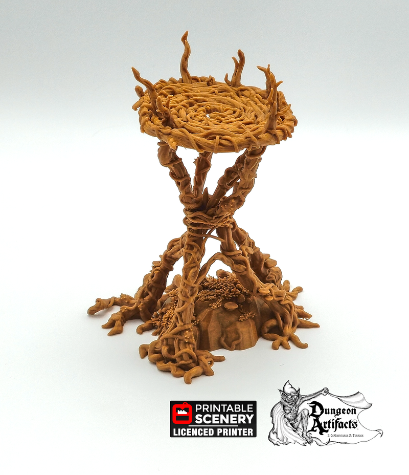 Gloamwood Tower - The Gloaming Swamps - Printable Scenery Terrain Wargaming D&D DnD 10mm 15mm 20mm 25mm 28mm 32mm 40mm 54mm - Only-Games