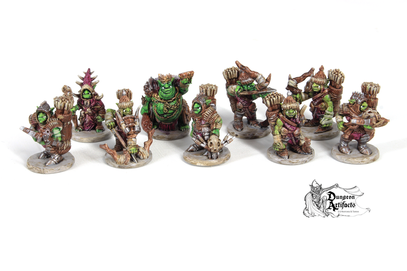 Goblin Army - Miniatures Monster Rocket Pig Games D&D DnD - Only-Games