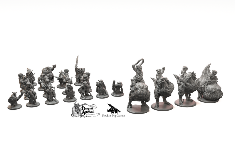 Goblin Army - Miniatures Monster Rocket Pig Games D&D DnD - Only-Games