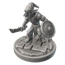 Goblins with leather armor, scimitar and shield - compatible with D&D/Pathfinder! Lore-accurate and game-ready! - Only-Games