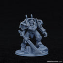 Clockwork Ancient - Space Dwarf golem mech - Only-Games