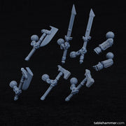 Clockwork Ancient - Space Dwarf golem mech - Only-Games