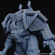 Clockwork Ancient - Space Dwarf golem mech - Only-Games