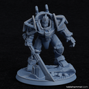 Clockwork Ancient - Space Dwarf golem mech - Only-Games