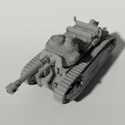 Grim Char 2C Heavy Tank | WWII inspired sci-fi battle tank for Wargaming - Only-Games