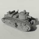 Grim Char 2C Heavy Tank | WWII inspired sci-fi battle tank for Wargaming - Only-Games