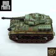 Grim Panzer IV Battle Tank - Only-Games