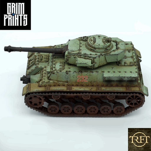Grim Panzer IV Battle Tank - Only-Games