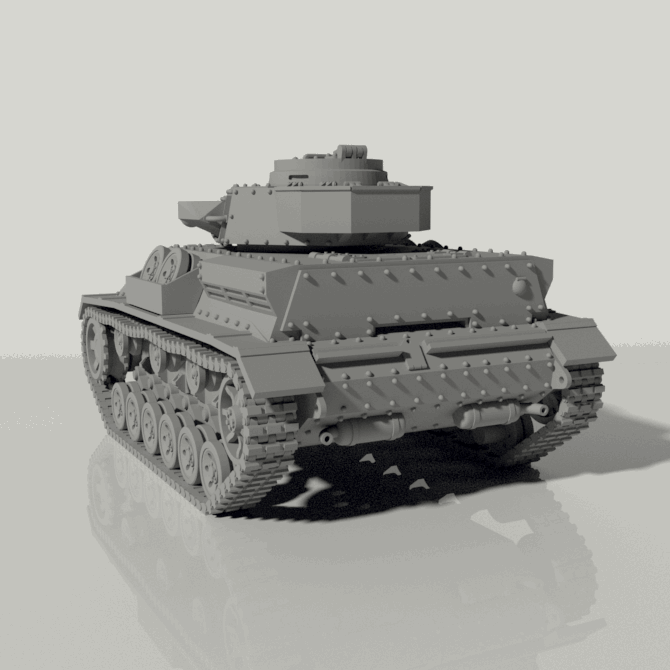 Grim Panzer IV Battle Tank - Only-Games