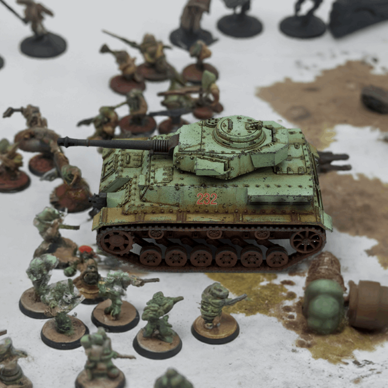 Grim Panzer IV Battle Tank - Only-Games