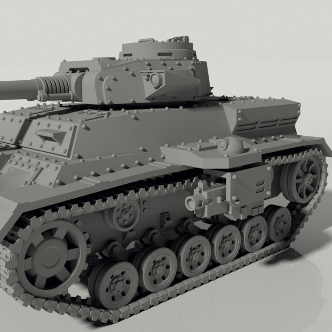 Grim Panzer IV Battle Tank - Only-Games