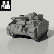 Grim Panzer IV Battle Tank - Only-Games