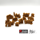 Grotto Walls - Clorehaven and the Goblin Grotto - Printable Scenery - Only-Games