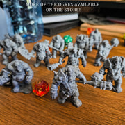 Ogre Crusher Resin Miniature - Spiked Club Option 3 - "The Ogre Wars" - Only-Games