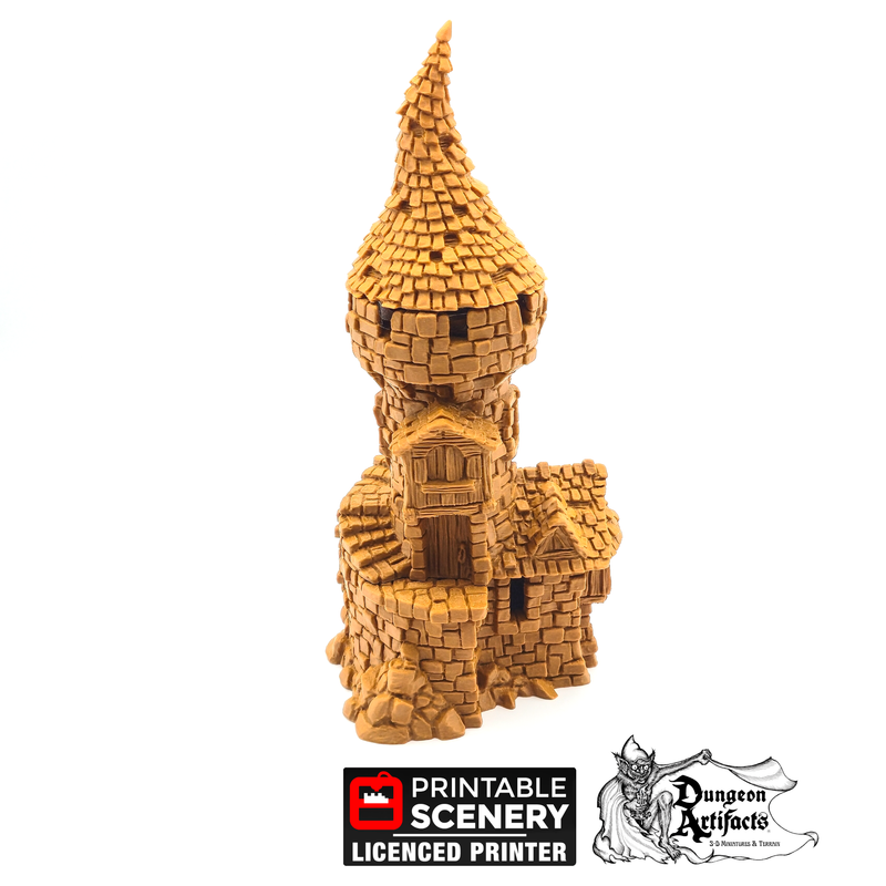Hagglethorn Tower - Hagglethorn Hollow - Printable Scenery 15mm 20mm 28mm 32mm 40mm Wargaming Terrain D&D DnD - Only-Games