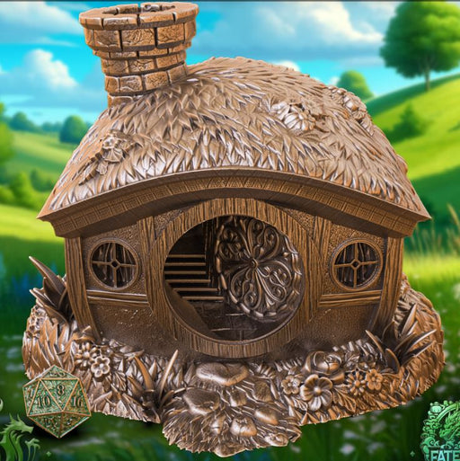 Halfling Hut Dice Tower - Only-Games
