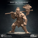 Half-Orc Barbarian - Only-Games