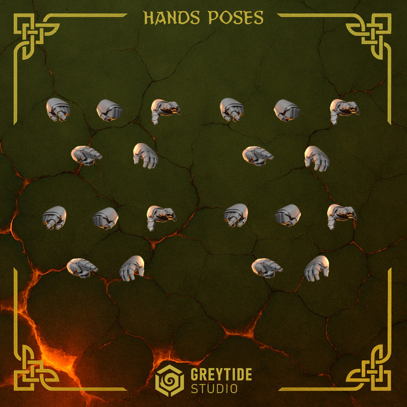 Hand Poses AW - Only-Games