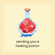 Healing Potion Card - Only-Games