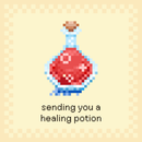Healing Potion Card