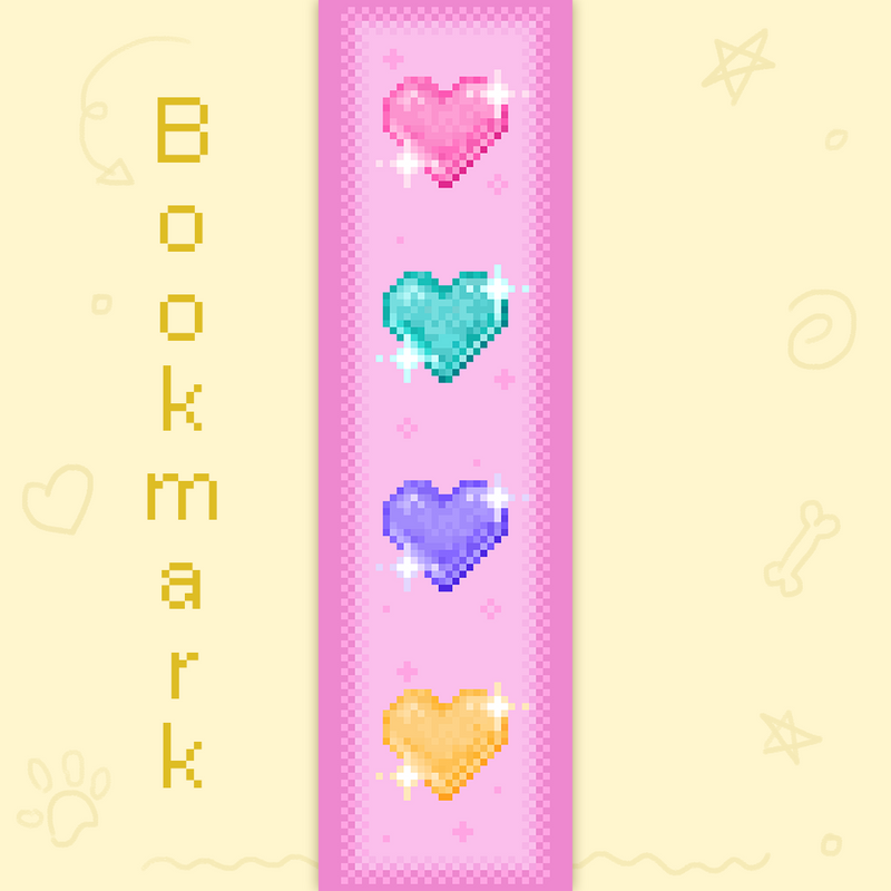 Heart Bookmark - Only-Games