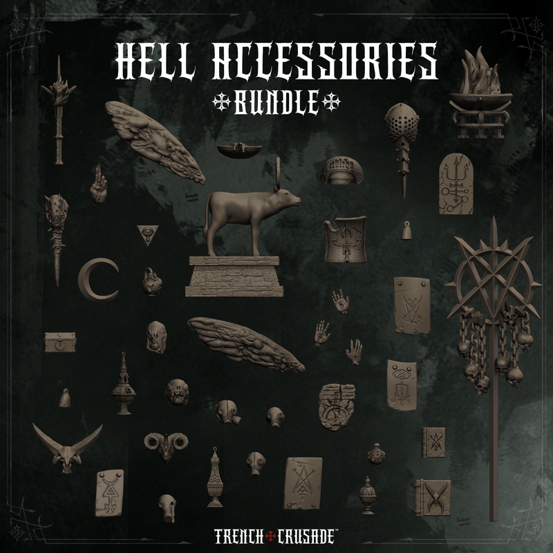Trench Crusade - Hell Accessory Sprue - Only-Games
