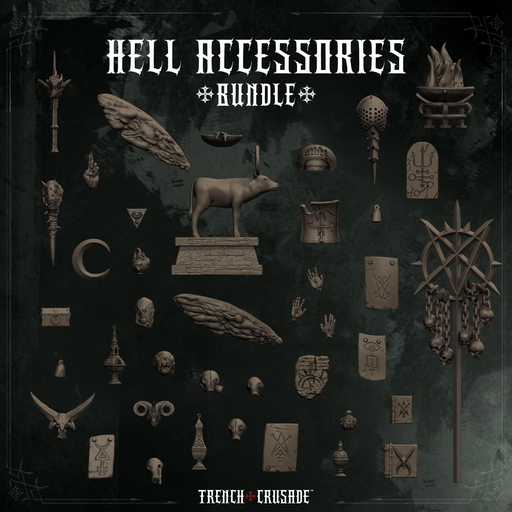 Trench Crusade - Hell Accessory Sprue - Only-Games