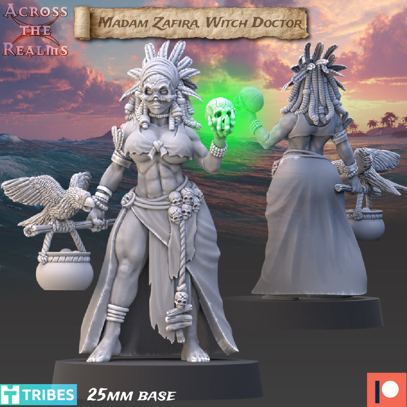 Madam Zafira, Witch Doctor - Only-Games