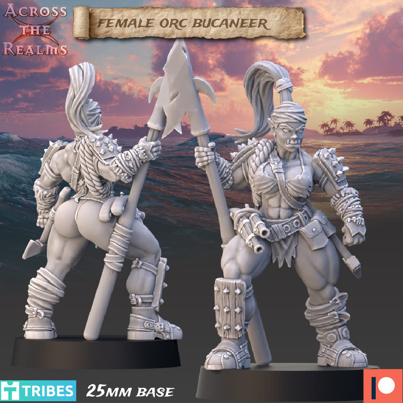 Female Orc Bucaneer - Only-Games
