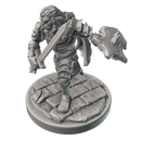 Hobgoblin Warrior 001 with splintmail armor, longsword and shield - compatible with D&D/Pathfinder! Lore-accurate and game-ready! - Only-Games