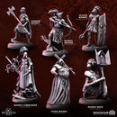Holy Maiden Knights | Bestiarum | Wargaming DnD Miniatures