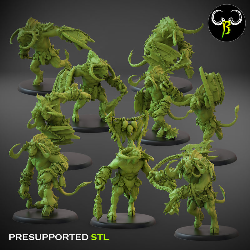 Horned Brute Shield Squad