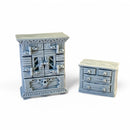 Wardrobe and chest of drawers