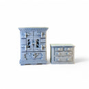 Wardrobe and chest of drawers