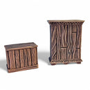 Wardrobe and chest of drawers