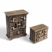Wardrobe and chest of drawers - Only-Games