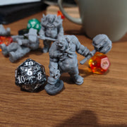 Ogre Crusher Resin Miniature - One-handed Hammer Option 3 - "The Ogre Wars" - Only-Games