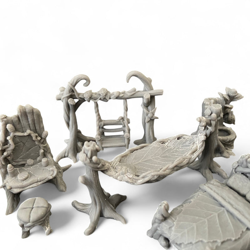 Wood Elves Furniture - Only-Games